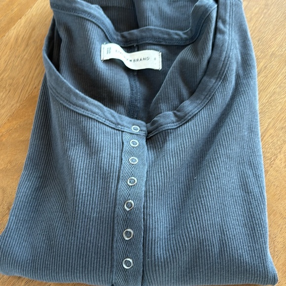 NWOT Lucky Brand Snap Up Henley - Picture 6 of 6